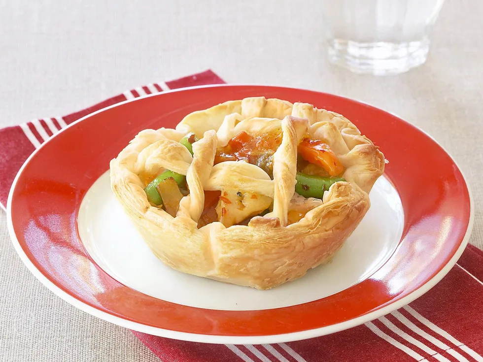 SWEET CHILLI CHICKEN PIES