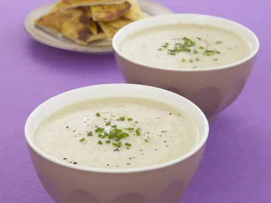 Cream of cauliflower soup