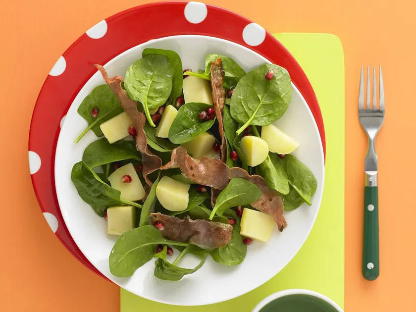 Potato and proscuitto salad