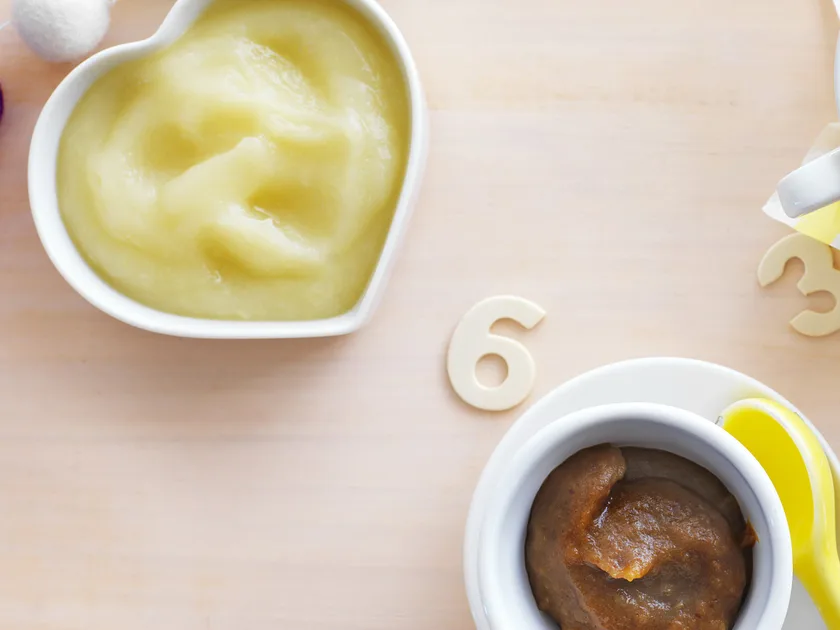 Apple and prune mash