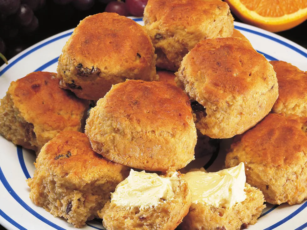 carrot banana scones