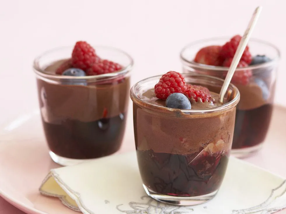 chocolate & berry trifle