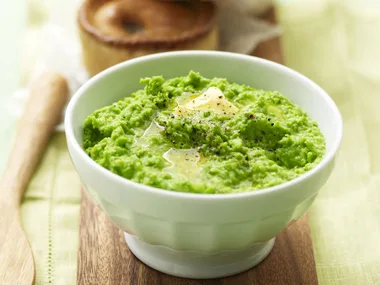 mashed peas