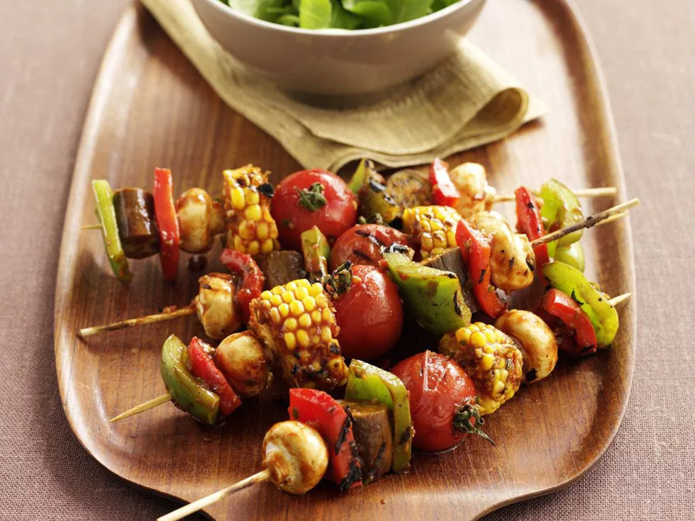 spicy vegetable kebabs