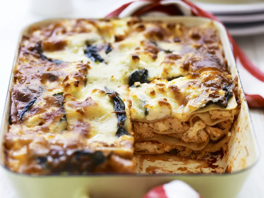 Chicken and ricotta lasagne