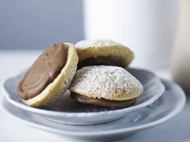 choc-topped zucottos