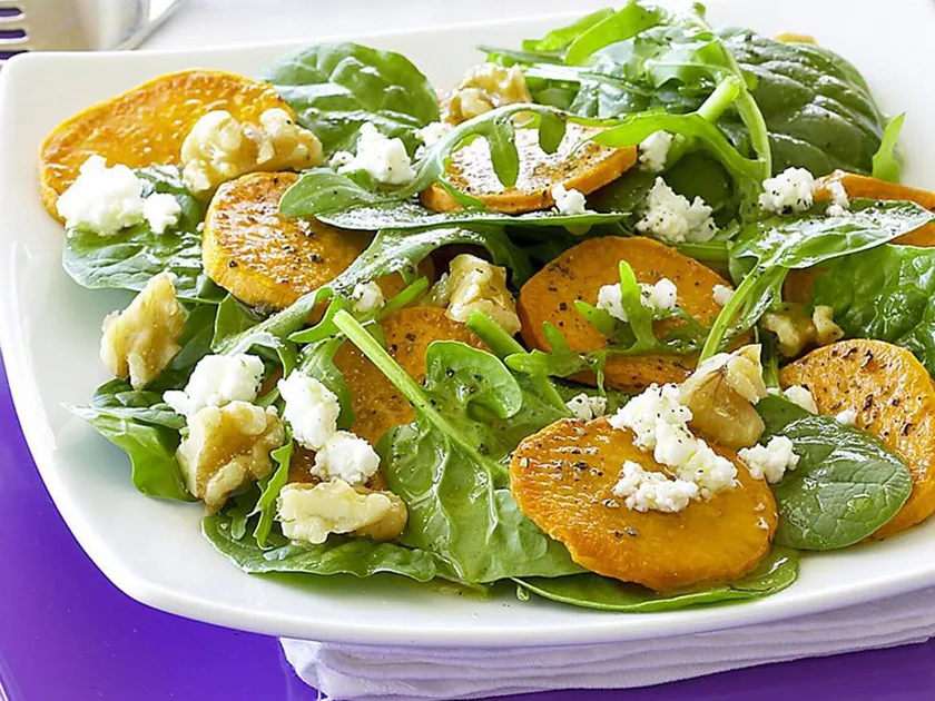 Rocket and kumara salad