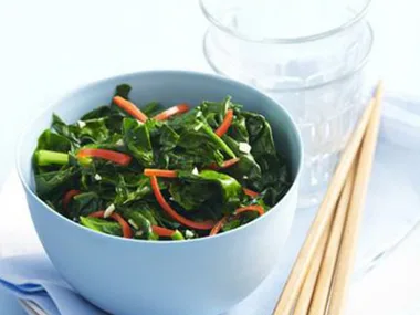 CHILLI GARLIC SPINACH