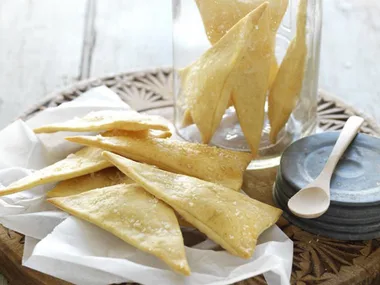 coriander crisps