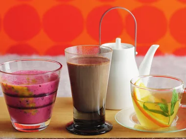 Cinnamon, mint & orange tea