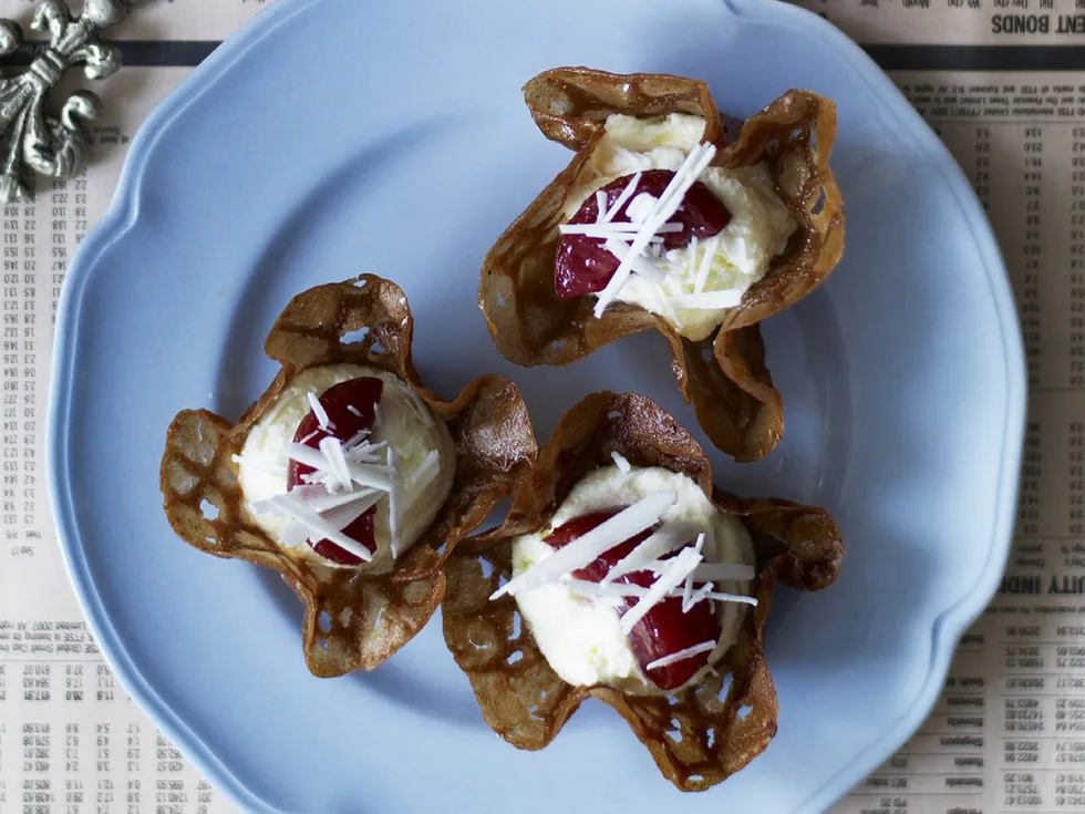 chocolate plum brandy baskets