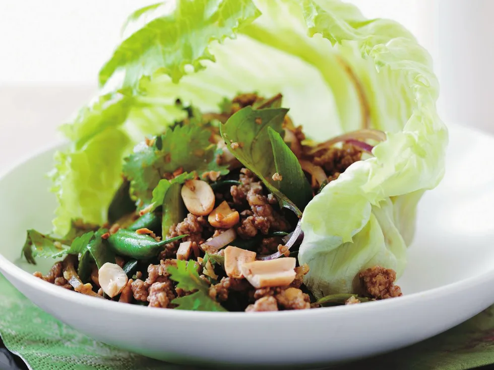 Pork and lemon grass stir-fry