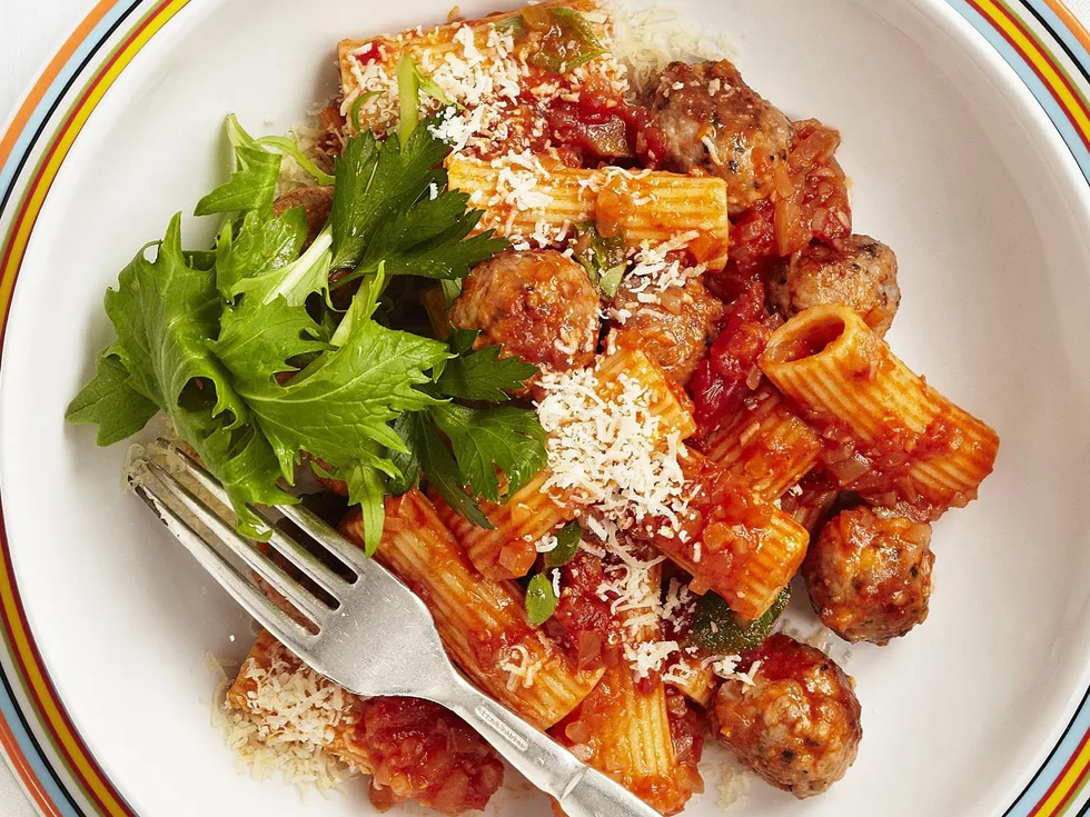 sausage meatball pasta