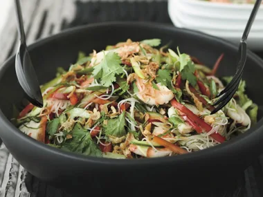 Prawn and vermicelli salad