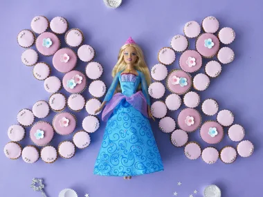 fairy wings cake