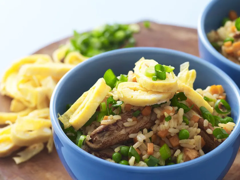 Chinese chicken fried rice