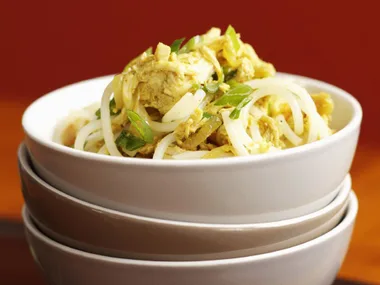 Singapore curry noodles