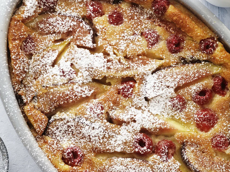 FIG AND RASPBERRY      Clafoutis