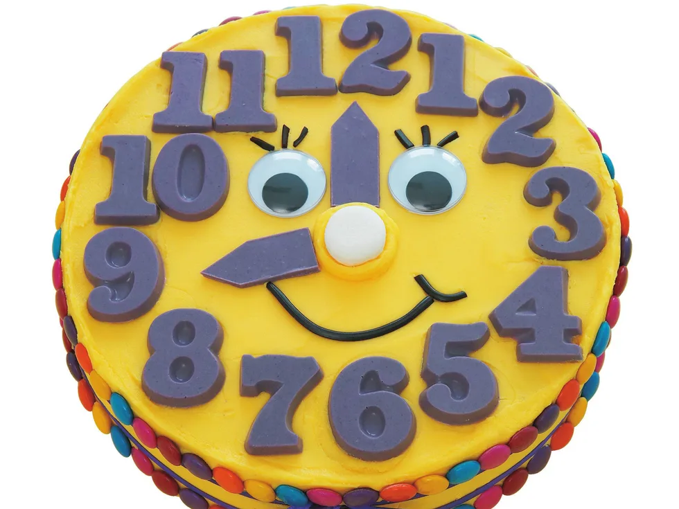 smiley clock