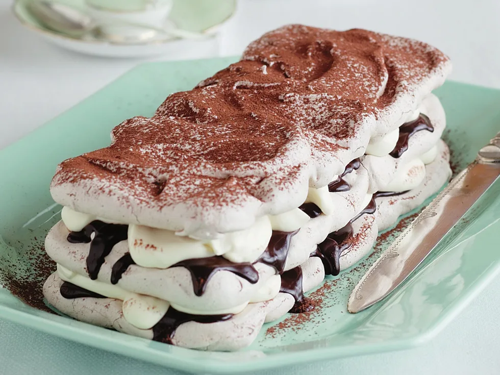 CHOCOLATE GANACHE MERINGUE