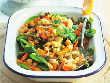 chickpea & vegetable braise