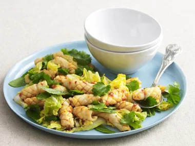 SPICY STIR-FRIED SQUID SALAD