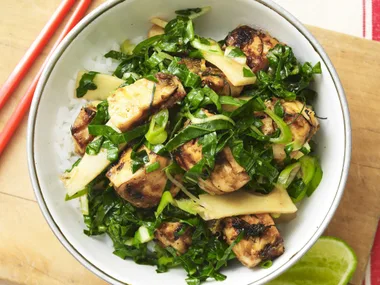 CITRUS FISH WITH GAI LAN