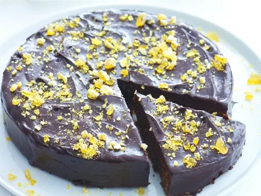 CHOCOLATE AND Roasted Almond Torte