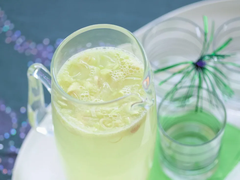 lemon grass and lime spritzer