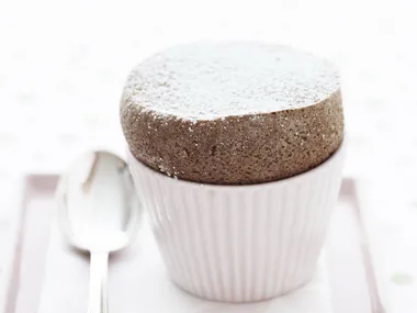 chocolate liqueur soufflés