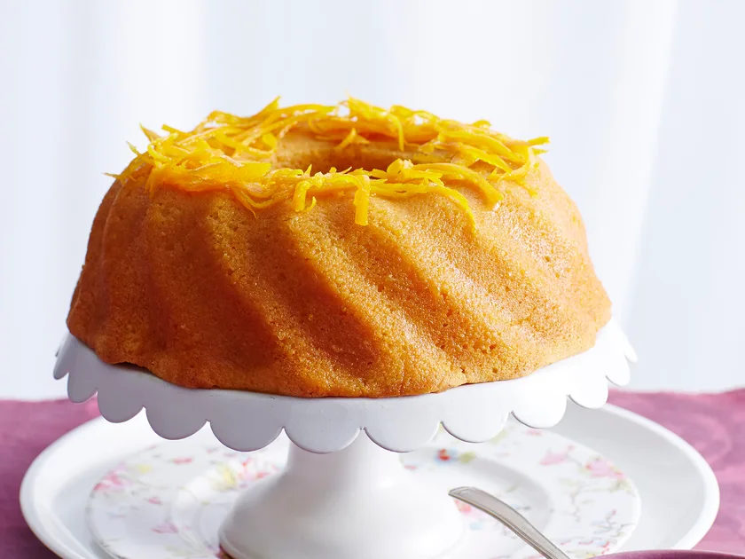 Orange buttermilk syrup cake
