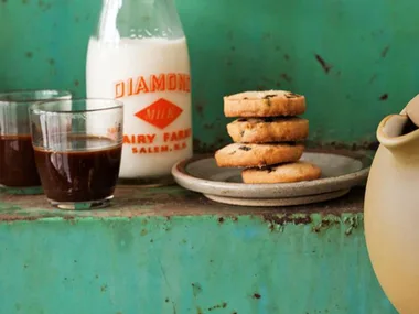 Fruity orange refrigerator biscuits