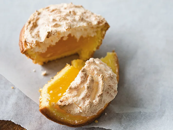 Lime and coconut tarts