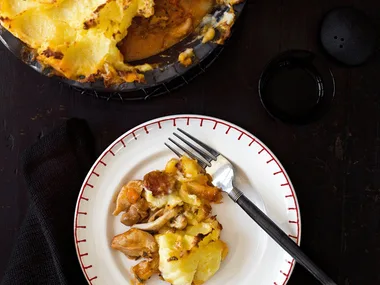 Rabbit shepherd’s pie