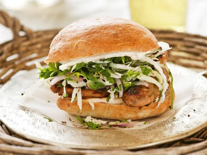Chicken burgers`
