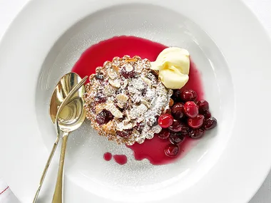 Cranberry frangipane tarts