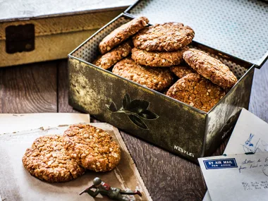 Traditional Anzac biscuits