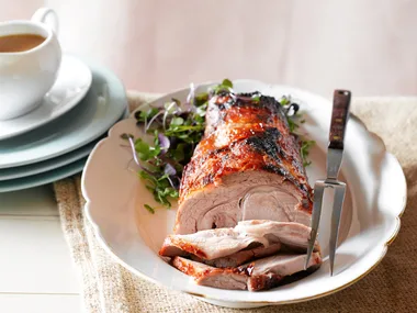 Sticky tamarind roast pork