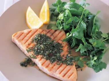 Swordfish with Thai dressing