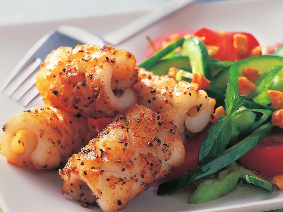 Salt and pepper squid