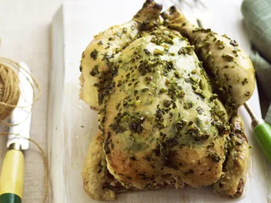 Green olive and lemon chicken