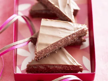 Chocolate rough slice