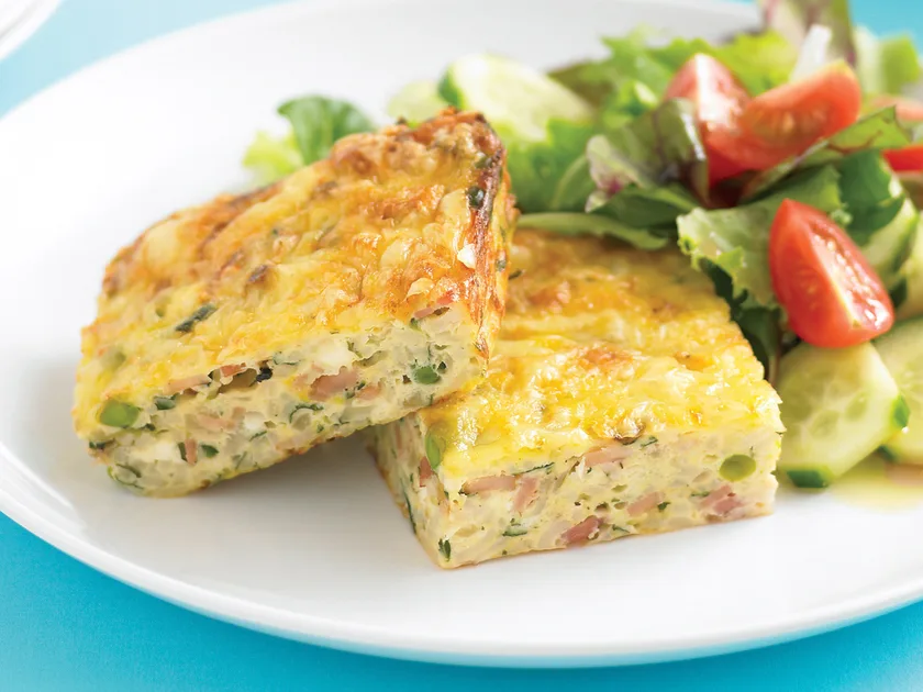 Zucchini slice