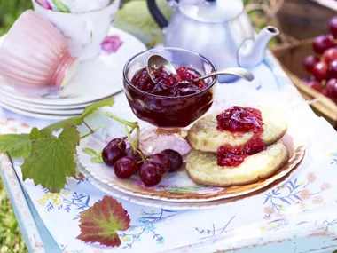 Fresh grape jelly