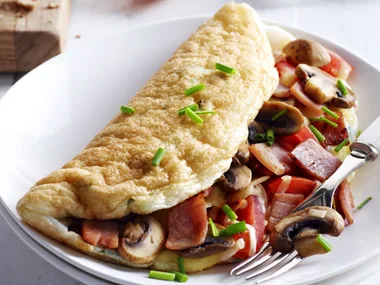 Egg white omelettes
