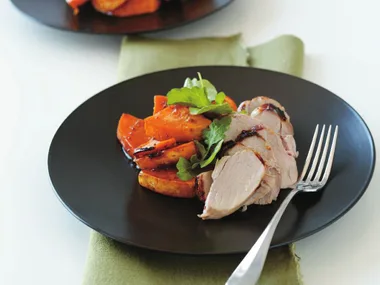 Honey and soy roast pork