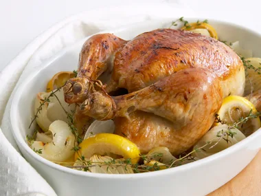 Lemon thyme roast chicken