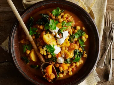 Moroccan chickpea stew