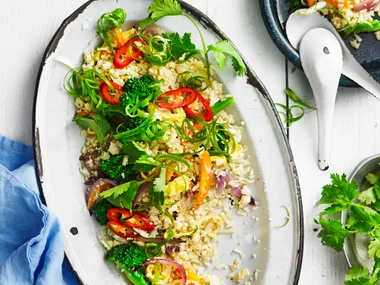 Cauliflower ‘fried rice’