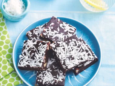 Raw chocolate brownies